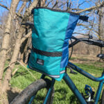 cyklo pouch na riadidlá zelená